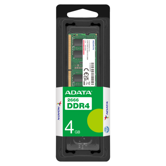 4GB ADATA SO-DIMM DDR4 PC-2666 - Image 2