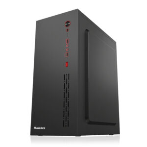 Huntkey HK360 Steel Sided Black Mid Tower Case - Image 2