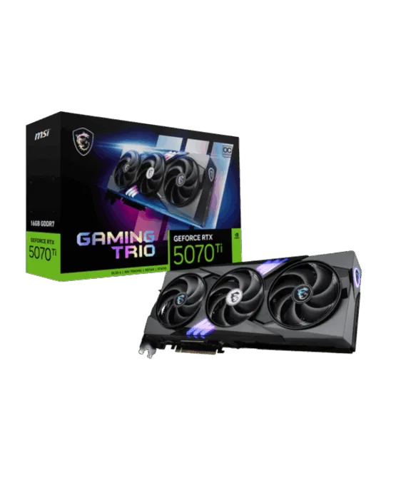 MSI GeForce RTX 5070 Ti GAMING TRIO OC PLUS 16G Graphics Card