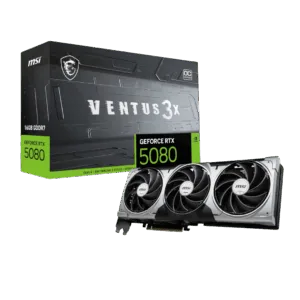 MSI GeForce RTX 5080 VENTUS 3X OC 16G Graphics Card