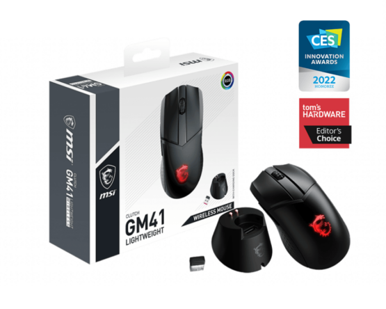 MSI Clutch GM41 Lightweight Wireless