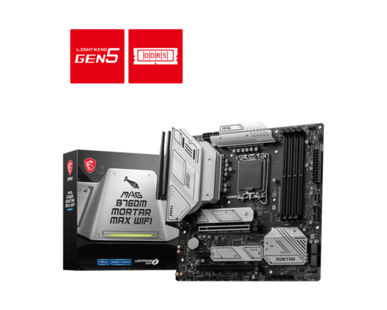 MSI B760M MORTAR MAX WIFI DDR5