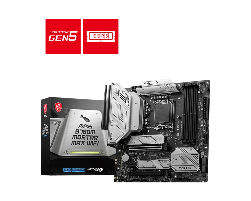MSI B760M MORTAR MAX WIFI DDR5