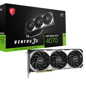 MSI RTX 4070 VENTUS 3X E 12G