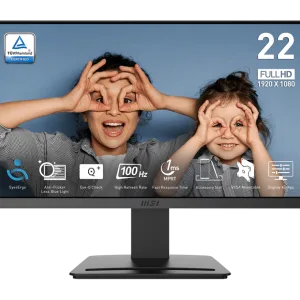 MSI PRO MP223 E2: SLEEK 21.5" FHD MONITOR, 100HZ