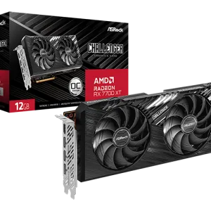 ASRock Radeon RX7700XT Challenger 12G OC 192-BIT Graphics Card
