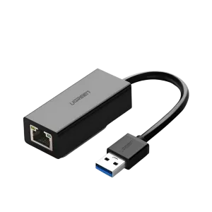 UGREEN CM111 USB3.0 to RJ5 Gigabit Ethernet Adapter - Black