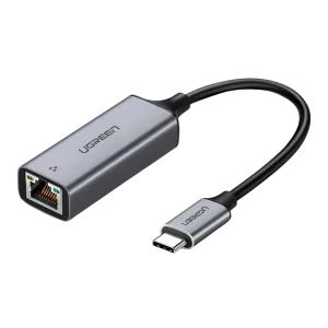 UGREEN CM199-50737 Type-C to Gigabit Ethernet Adapter - Silver