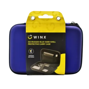 Winx Go Rugged Hardshell Protective Carry Case - Blue