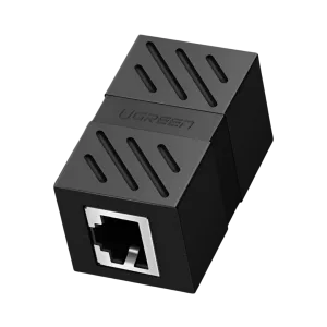 UGREEN RJ45 1Gbps Ethernet Cable Extender Adapter - Black