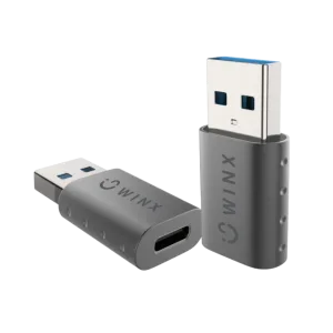 WINX LINK Simple USB to Type-C Adapter Dual Pack