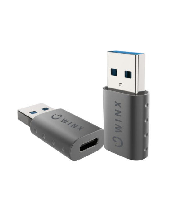 WINX LINK Simple USB to Type-C Adapter Dual Pack