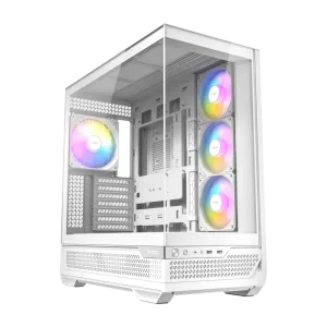 Antec C7 ARGB ATX Mid Tower Gaming Chassis – White