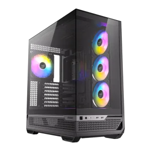Antec C7 ARGB E-ATX Mid Tower Gaming Chassis – Black