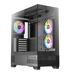 Antec CX700 ARGB ATX | Micro-ATX | ITX ARGB Mid-Tower Gaming Chassis - Black
