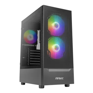 Antec NX410 V2 ATX | Micro-ATX | ITX ARGB Mid-Tower Gaming Chassis - Black