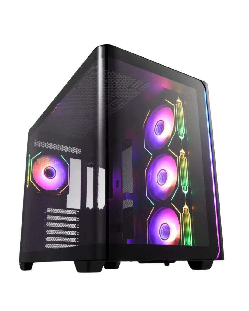 FSP M580 ATX Gaming Chassis - Black