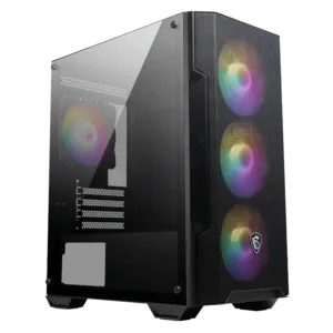 MSI MAG FORGE M100A mATX RGB GAMING CASE