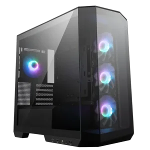 MSI MAG PANO M100R PZ M-ATX ARGB Gaming Chassis - Black