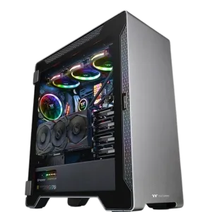 A500 Aluminum Tempered Glass Edition Mid Tower Chassis