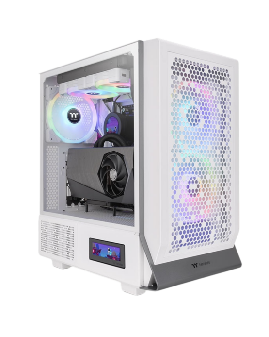Ceres 300 TG ARGB Snow Mid Tower Chassis