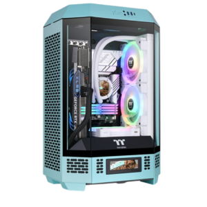 The Tower 300 Turquoise Micro Tower Chassis