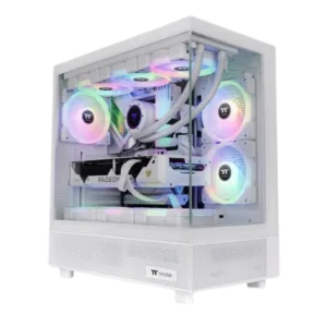 View 270 TG ARGB Snow Mid Tower Chassis