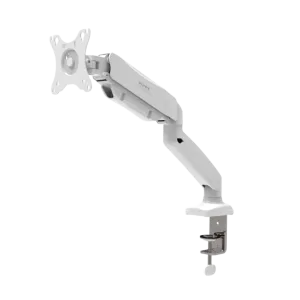 PORT Monitor Arm VESA Single Screen - White