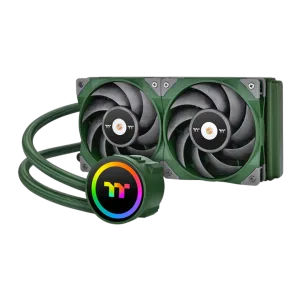 TOUGHLIQUID 240 ARGB Sync Racing Green All-In-One Liquid Cooler