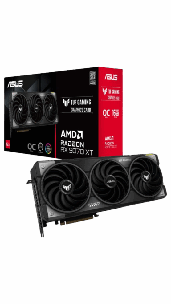 🛡️ ASUS TUF Gaming Radeon RX 9070 XT OC Edition – 16GB GDDR6