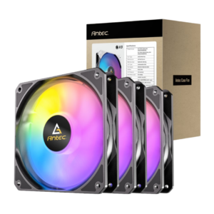 Antec P12 ARGB 120 PWM Case Fan 3 Pack - Black