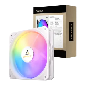 Antec P12 PWM 120mm ARGB Reverse Case Fan - White