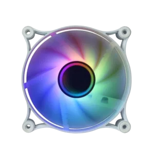 Raidmax NV-IT120FW 120mm ARGB Case Fan - White