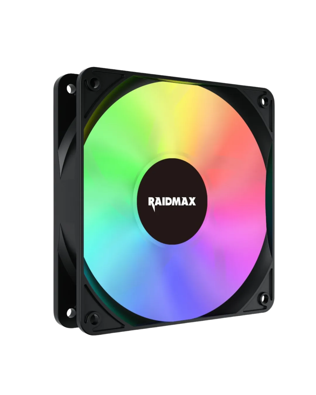 Raidmax NVX120FBDC4 120mm 3pin ARGB 4in1 Fan - Black