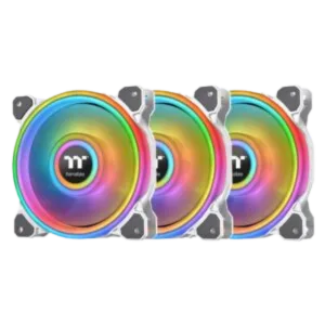 Riing Quad 14 RGB White Radiator Fan TT Premium Edition (3-Fan Pack)