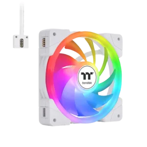 SWAFAN EX12 ARGB Sync PC Cooling Fan White TT Premium Edition (3-Fan Pack)