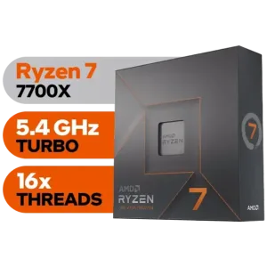 AMD RYZEN 7 7700X 8-Core 4.5GHz AM5 CPU