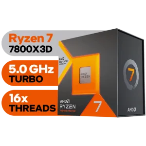 AMD RYZEN 7 7800X3D 8-Core 4.2GHz AM5 CPU