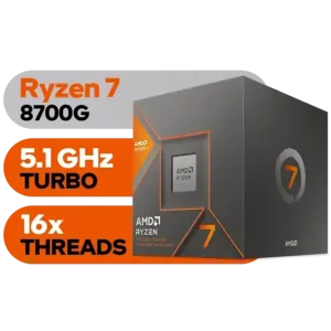 AMD RYZEN 7 8700G 8-Core 4.2GHZ AM5 CPU