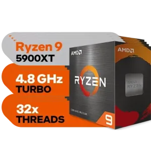 AMD RYZEN 9 5900XT 16-Core 3.3GHZ AM4 CPU