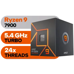 AMD RYZEN 9 7900 12-Core 3.7GHz AM5 CPU