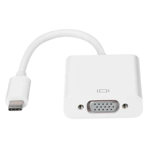Gizzu 1080P Type-C to VGA Adapter Poly