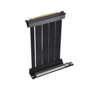 Thermaltake AC-071-CO1OTN-C1 Dual 90-Degree 130mm PCIe 4.0 x16 Black Riser Cable