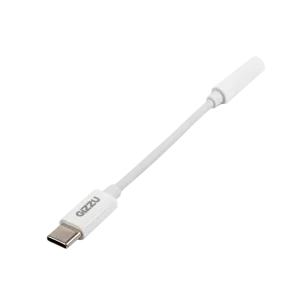 Gizzu USB Type-C to 3.5mm AUX Audio Adapter - White