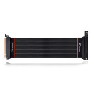 TT PCI Express Extender 90 degree/Black/PCI-E 4.0 16X/300mm - Image 2