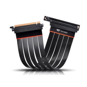TT PCI Express Extender 90 degree/Black/PCI-E 4.0 16X/300mm - Image 4