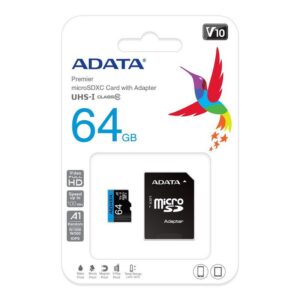 ADATA CLASS 10 MICRO UHS 64GB + ADAPTER - Image 2