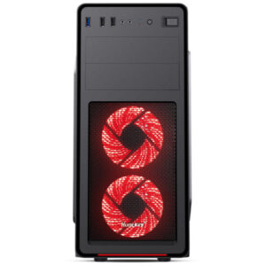 Huntkey BU560 Black Gaming Case + 400W Chassis - Image 2