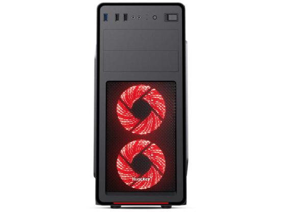 Huntkey BU560 Black Gaming Case + 400W Chassis - Image 2