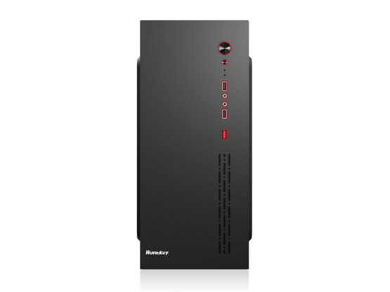 Huntkey HK360 Steel Sided Black Mid Tower Case - Image 3